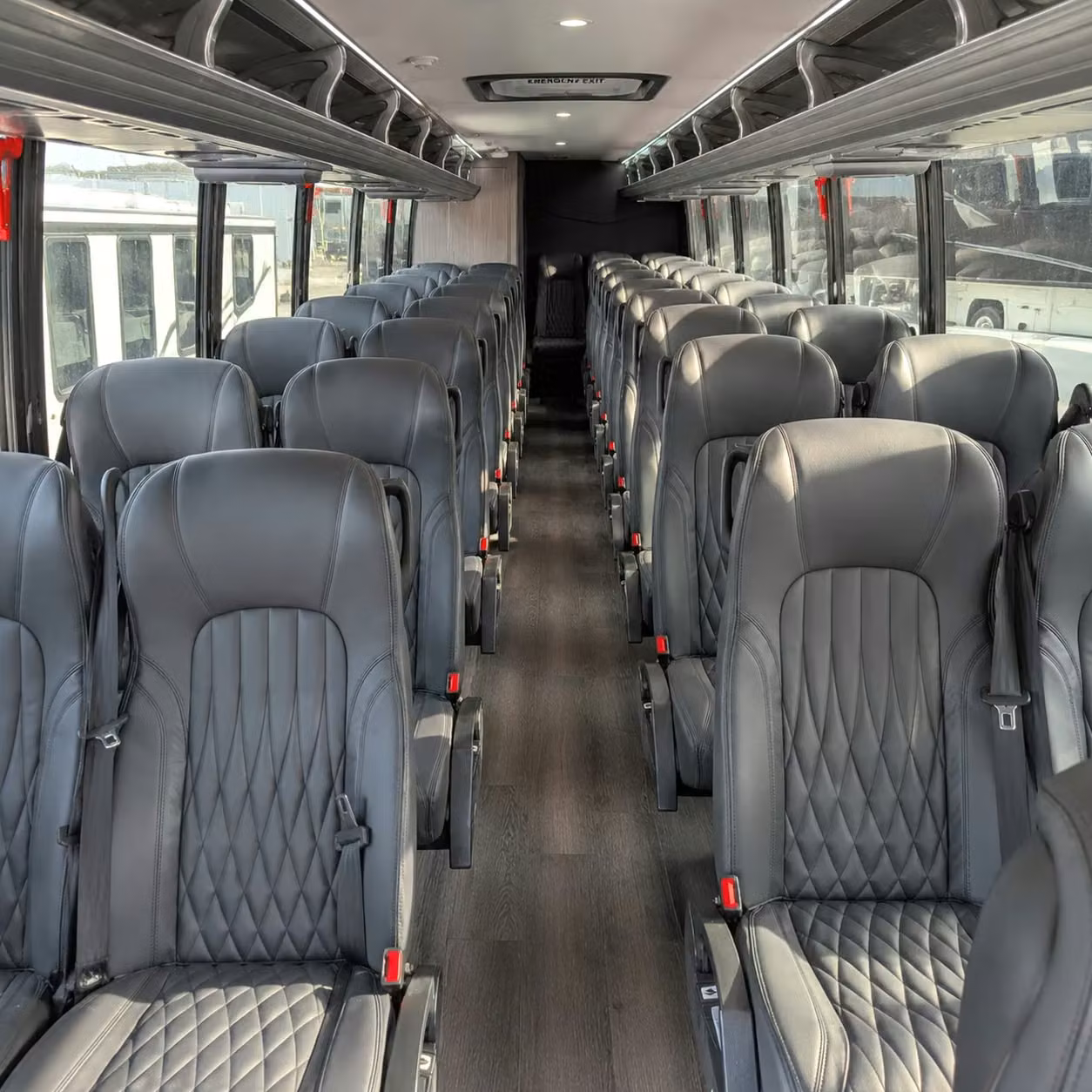 35 passenger minibus interior