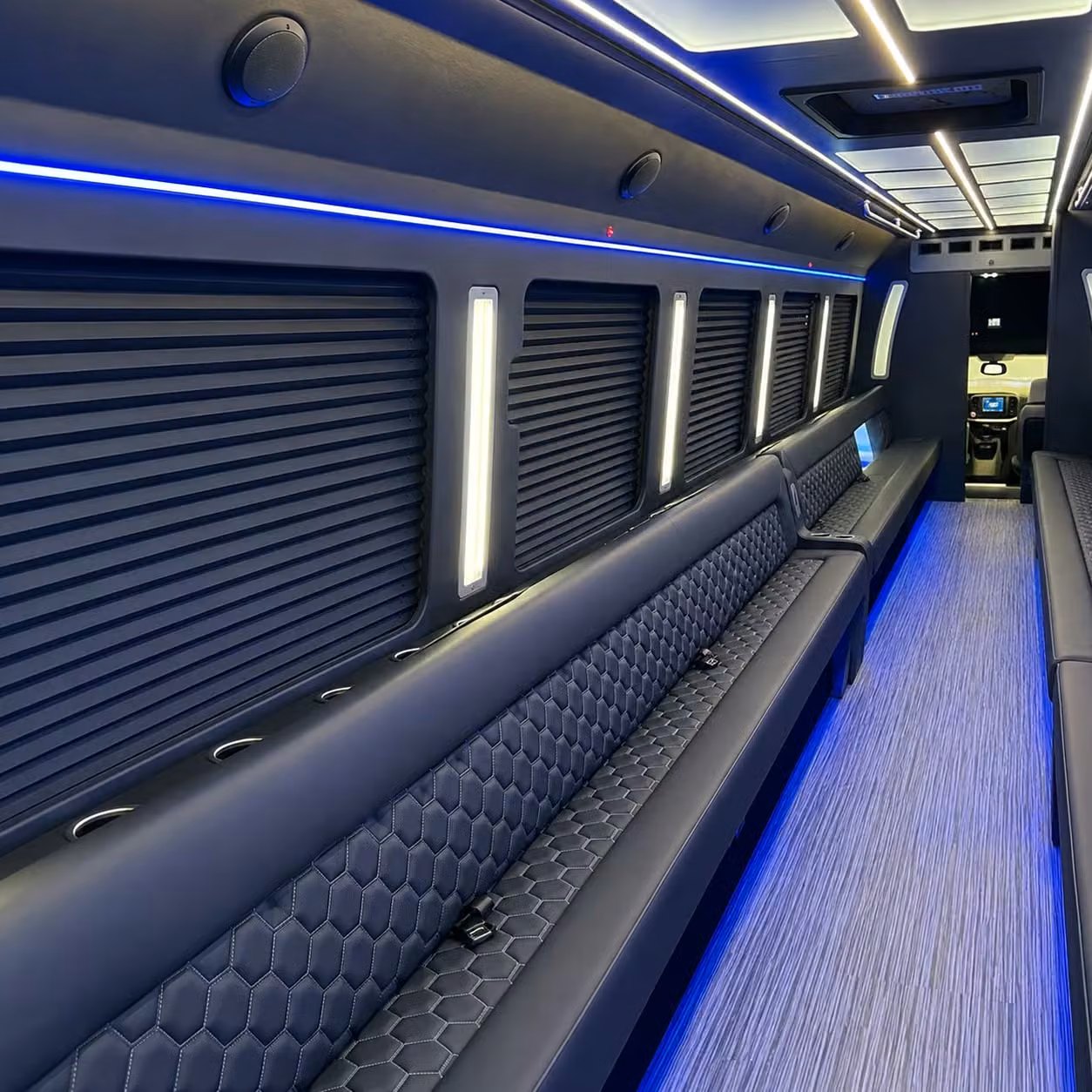 party bus interior